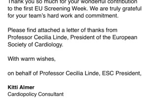 Thank you for  being part of the EU Screening Week